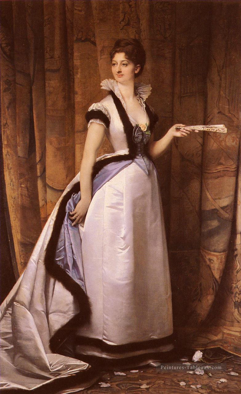 Portrait d’une femme Jules Joseph Lefebvre Peintures à l'huile
